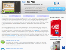 Tablet Screenshot of idmformac.com